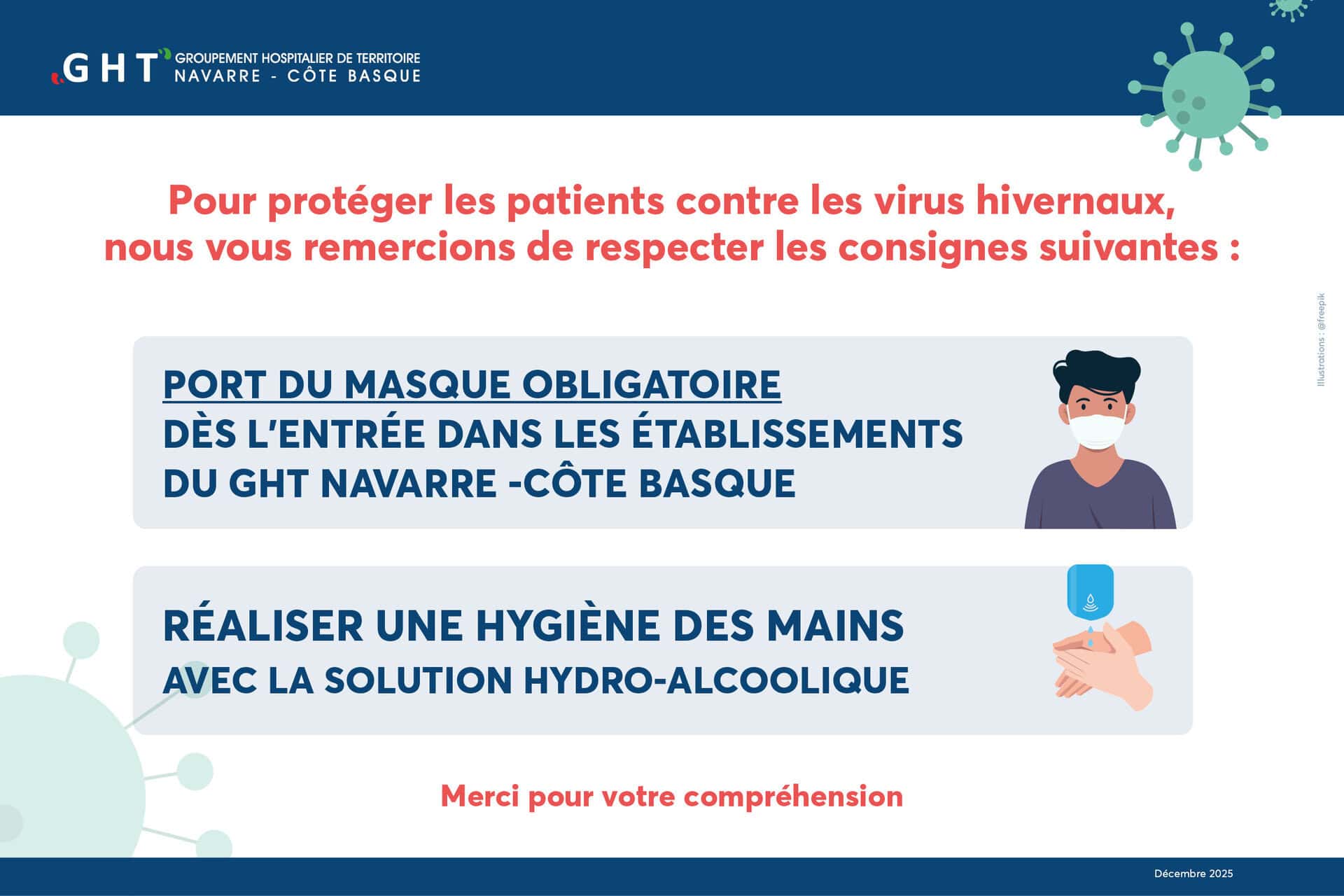 Port du masque obligatoire