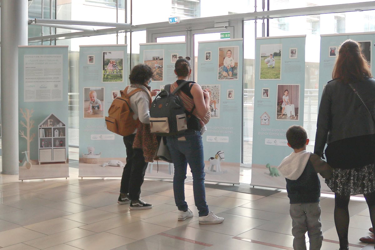 Néonatalogie – vernissage de l&rsquo;exposition  » Naitre avant l&rsquo;heure et grandir comme les autres » 13 novembre Bayonne Site Saint-Léon Hall d&rsquo;Accueil