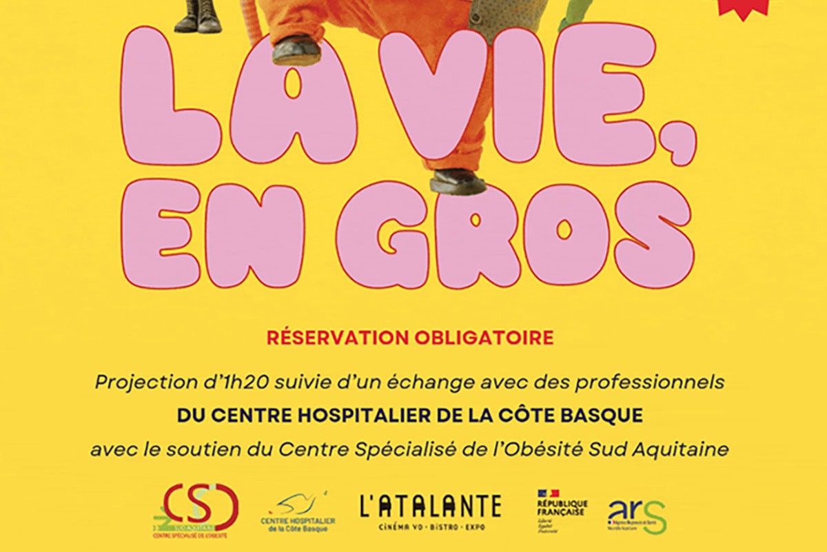 Journée mondiale de l&rsquo;obésité – ciné débat l&rsquo;Atalante Bayonne 4 mars