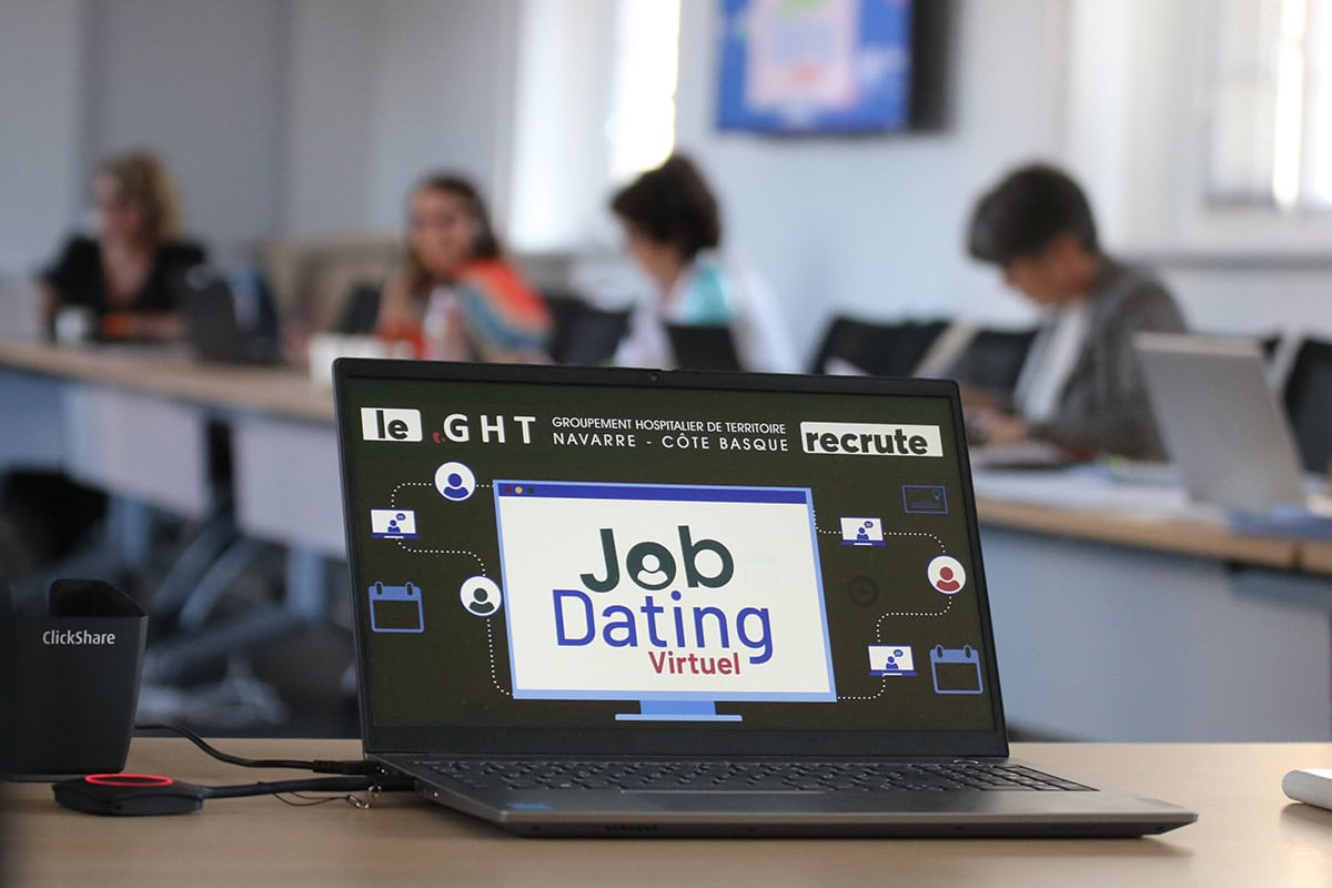 Recrutement : succès pour le Job dating virtuel organisé par le GHT Navarre Côte Basque