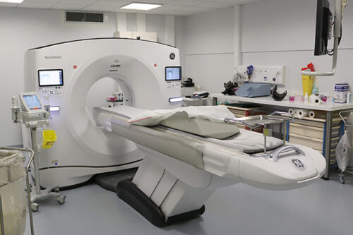 Renouvellement de l&rsquo;équipement d&rsquo;imagerie : installation d&rsquo; un scanner de dernière génération