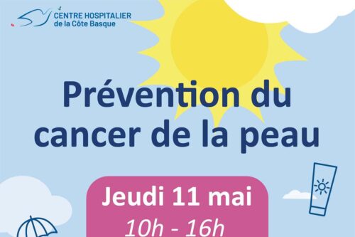 Prévention cancer de la peau stand d&rsquo;information : Bayonne 11 mai