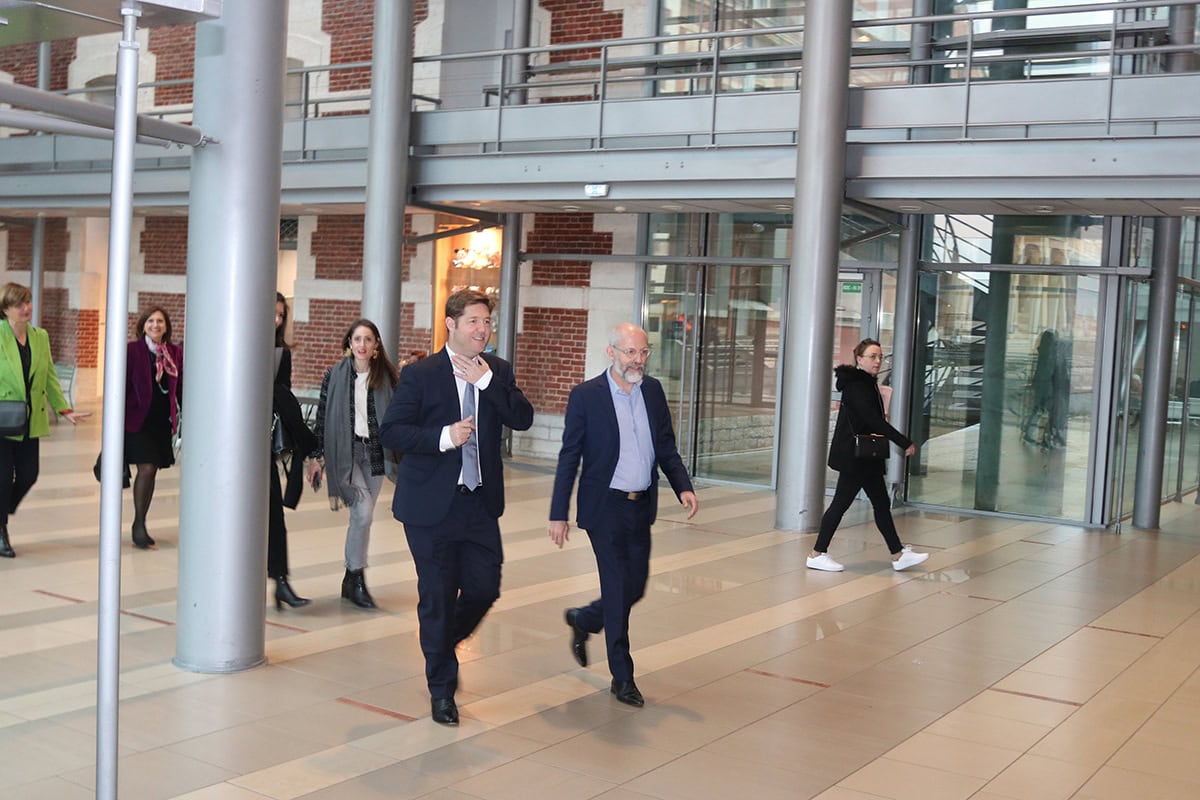 Trois projets innovants au menu de la visite de M. Elleboode Directeur de l’ARS Nouvelle Aquitaine au Centre Hospitalier de la Côte Basque