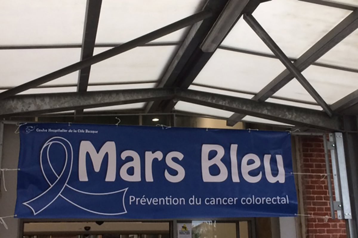 Prévention du cancer colorectal : Mars Bleu en Navarre Côte Basque