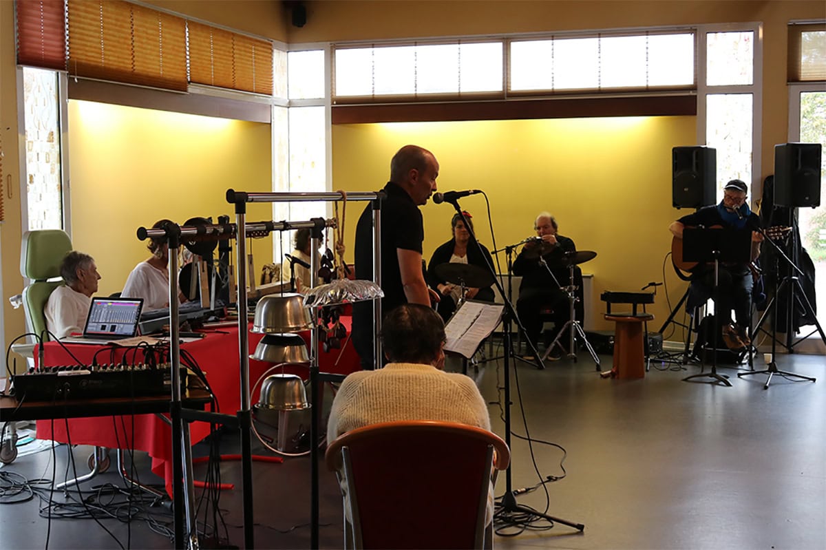 Culture et santé : Un projet Culture Senior tout en musicalité avec les résidents de l’EHPAD Argia grâce à la « Boite à Mosique »