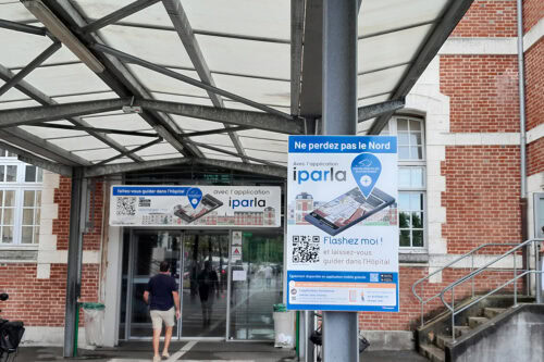 Amélioration de l&rsquo;orientation du public sur le site Saint-Léon : lancement du dispositif et de l&rsquo;application IPARLA