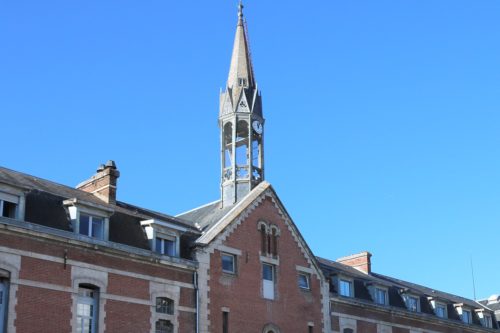 Dépose du clocher du Bâtiment du site de Saint-Léon pour restauration : restrictions de circulation