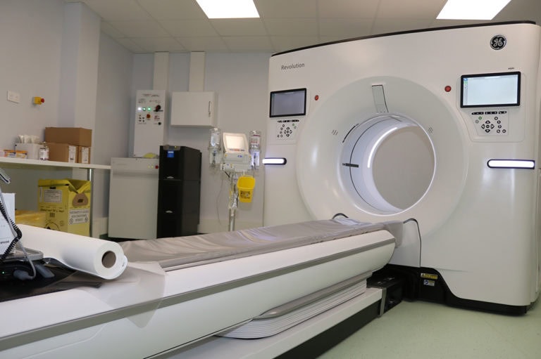 Un scanner haute performance, notamment spécialisé dans les explorations cardiaques, implanté au Centre Hospitalier de la Côte Basque