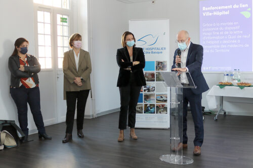 Cérémonie des vœux au Centre Hospitalier de la Côte Basque