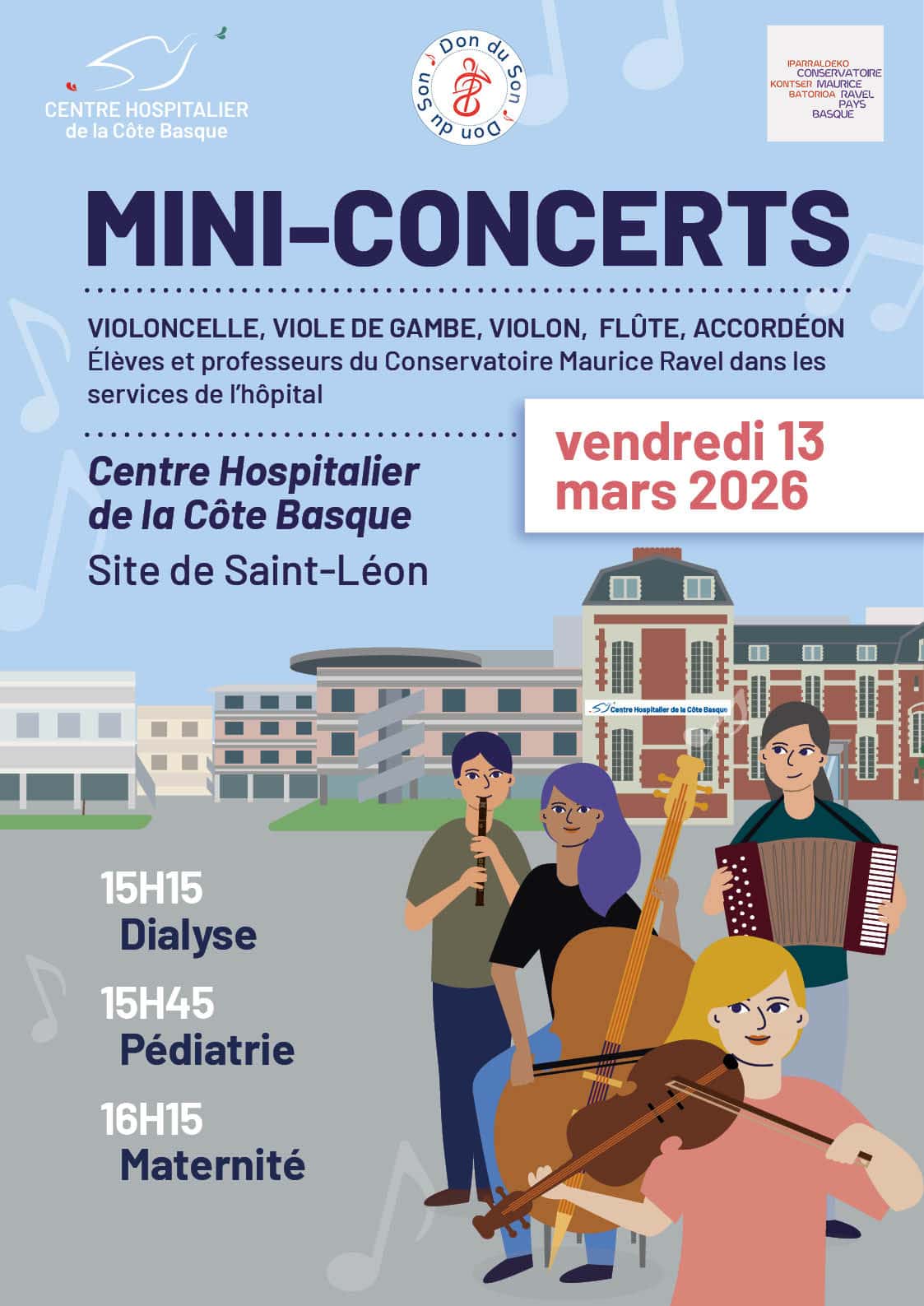 Opération DON DU SON au CHCB