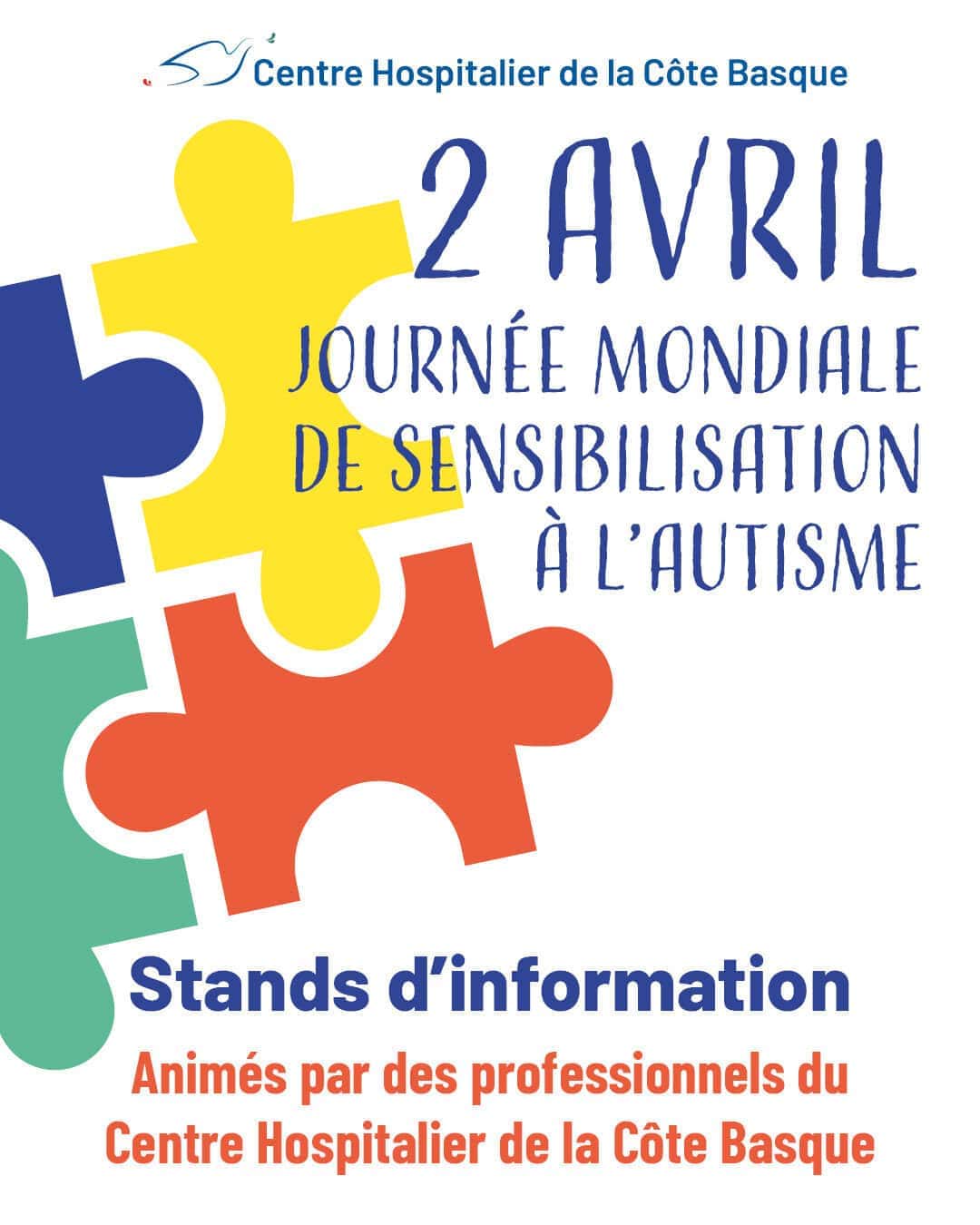 Journée mondiale de sensibilisation à l’autisme – Le service de pédopsychiatrie mobilisé du 1er au 4 avril