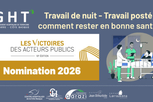 Santé publique et encadrement de nuit du GHT Navarre Côte Basque distingués aux Victoires des acteurs publics 2026