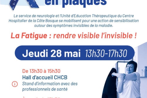 Journée mondiale contre la sclérose en plaques : « La fatigue, rendre visible l’invisible »