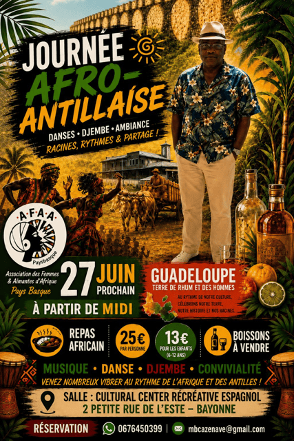 Journée afro-antillaise à Bayonne