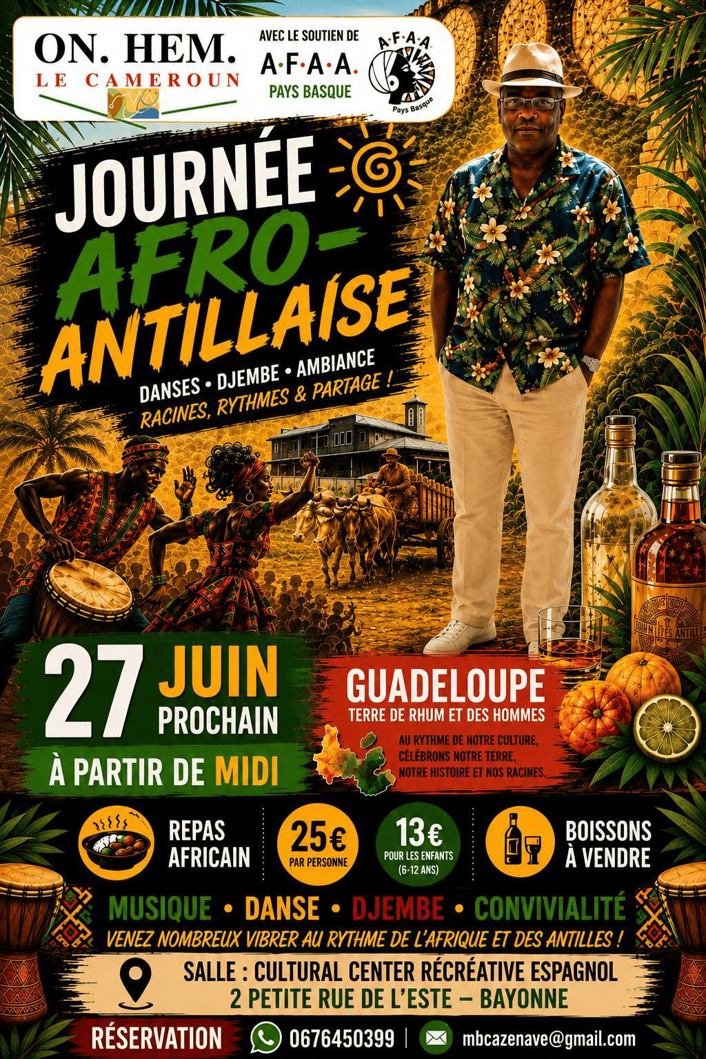 Journée afro-antillaise à Bayonne