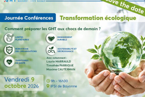 SAVE THE DATE | Journée de conférences : Comment préparer les GHT aux chocs de demain ?