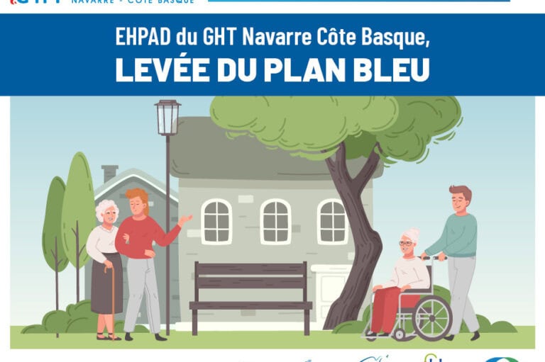 Levée du plan bleu dans les EHPAD du GHT Navarre Côte Basque