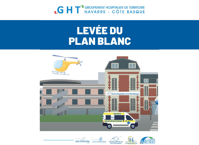 Levée plan blanc