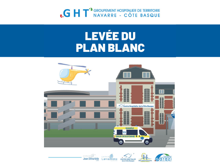 Levée plan blanc